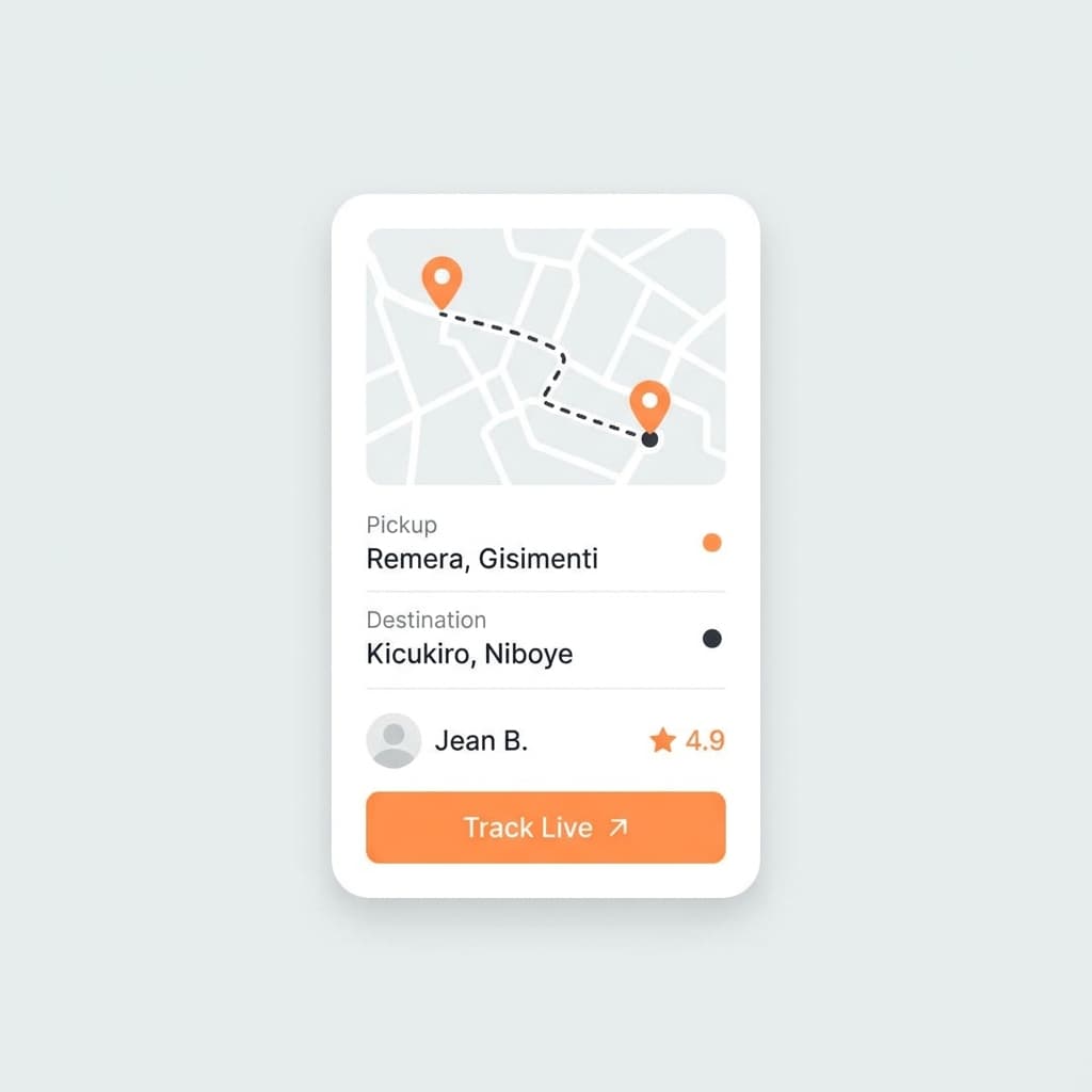 Akamoto delivery tracking card